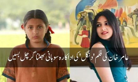 عامر خان کی فلم ‘دنگل’ کی اداکارہ سوہانی بھٹناگر چل بسیں