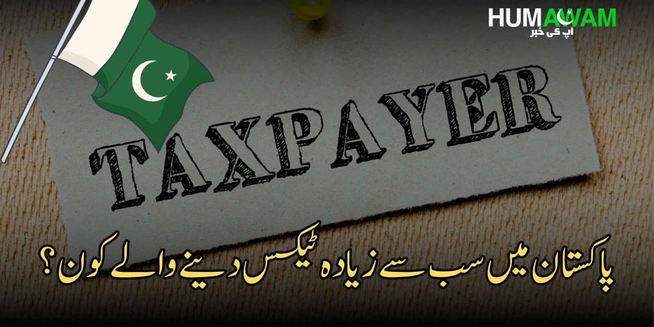 پاکستان میں سب سے زیادہ ٹیکس دینے والے کون؟‎