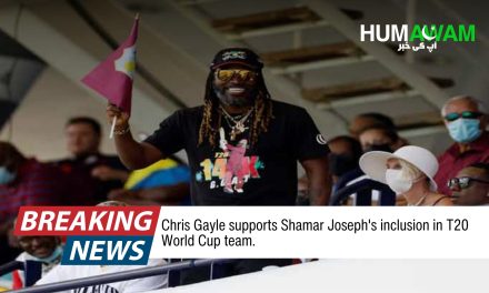 Chris Gayle advocates for inclusion of Shamar Joseph in T20 World Cup