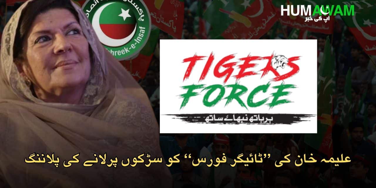 علیمہ خان کی ’ٹائیگر فورس‘ کو سڑکوں پرلانے کی پلاننگ‎