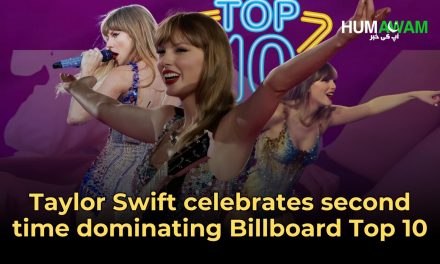 Taylor Swift Celebrates Second Time Dominating Billboard Top 10